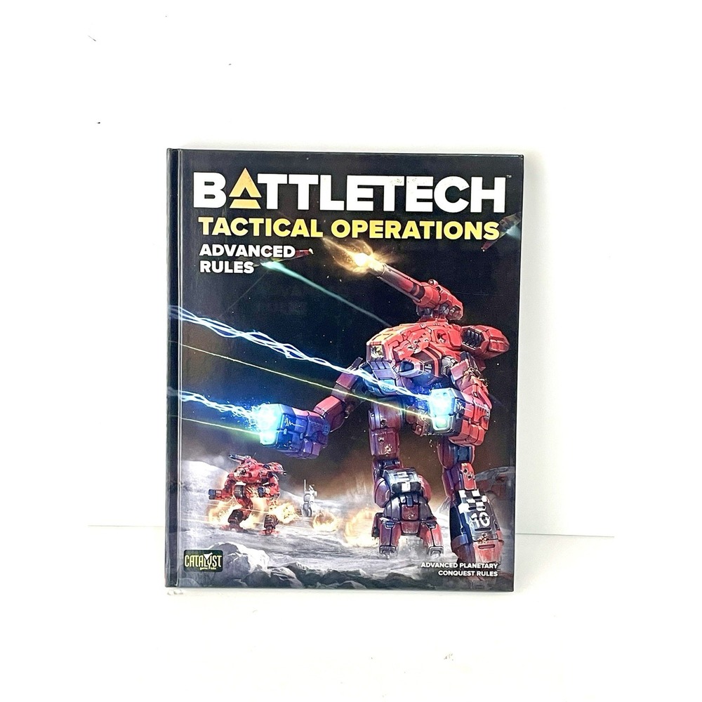 Battletech Tactical Operations Advanced Rules ( 2023, Hardcover ) 35003VA
